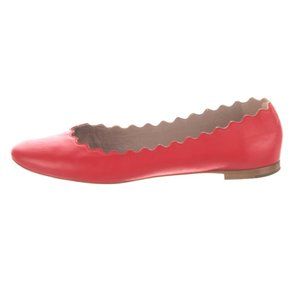Chloe Ballet Flat - red/coral color - in EU size 39.5 (US size 9 - 9.5)